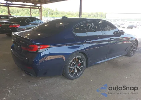 2021 BMW M550I xDrive z USA, uszkodzony, nr VIN WBA13BK01MCG56622